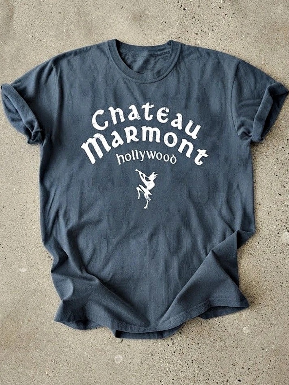 Chateau Marmont Hollywood Graphic Gildan T-Shirt